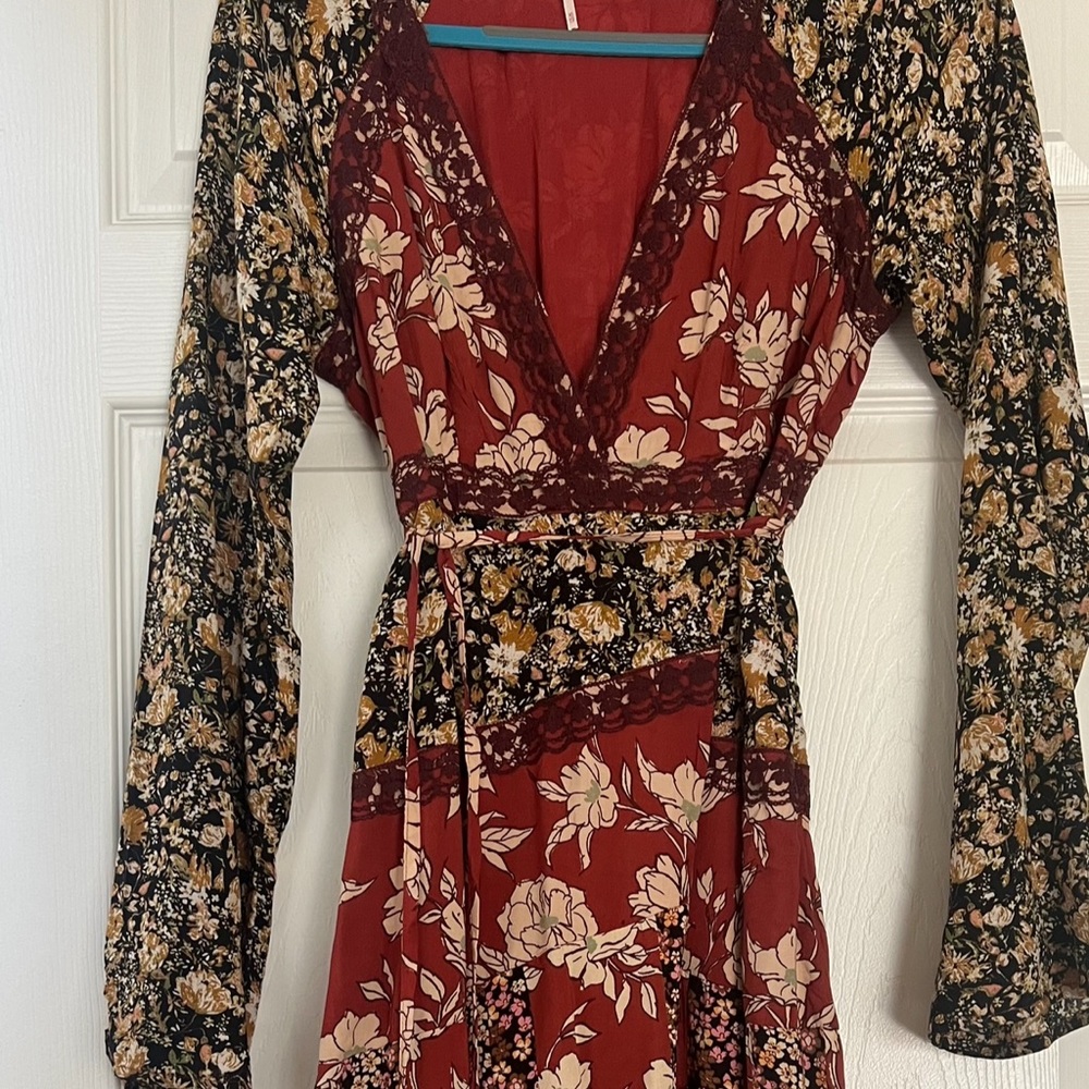Free People wrap… beautiful Fall dress